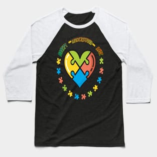 Autism Awareness T-ShirtAccept-Understand-Love Baseball T-Shirt